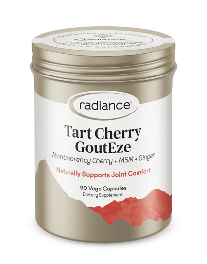 RADIANCE Tart Cherry GoutEze 90 Vege Caps